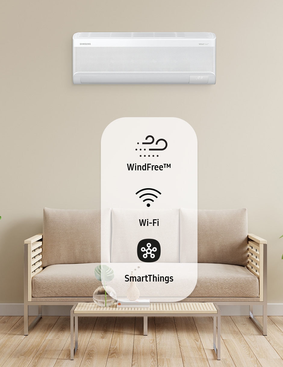 Aire acondicionado mini split inverter Samsung Frío AR60F24D1FW/AX 220 V