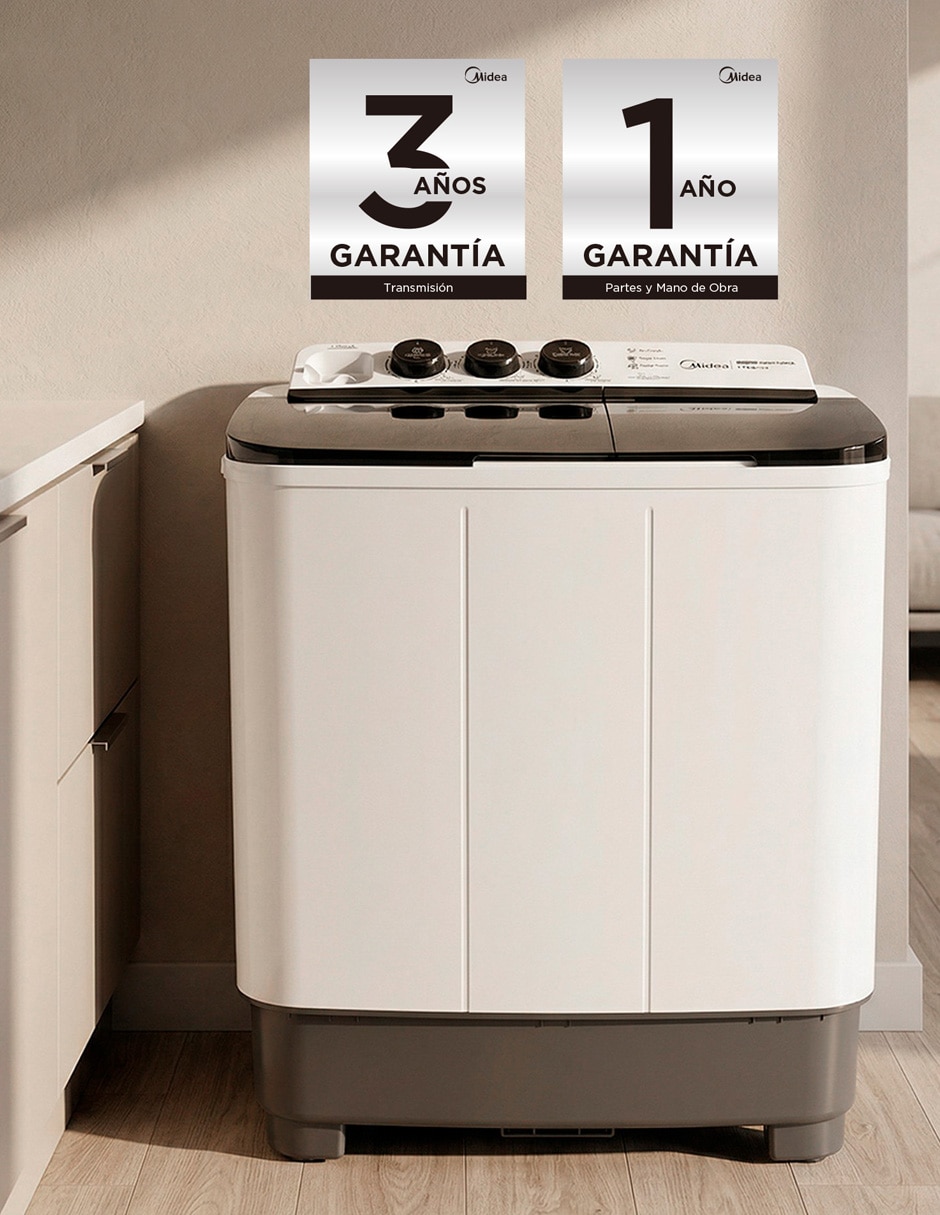 Lavadora doble tina 11 kg semiautomática carga superior MT100W110/WG-MX 6