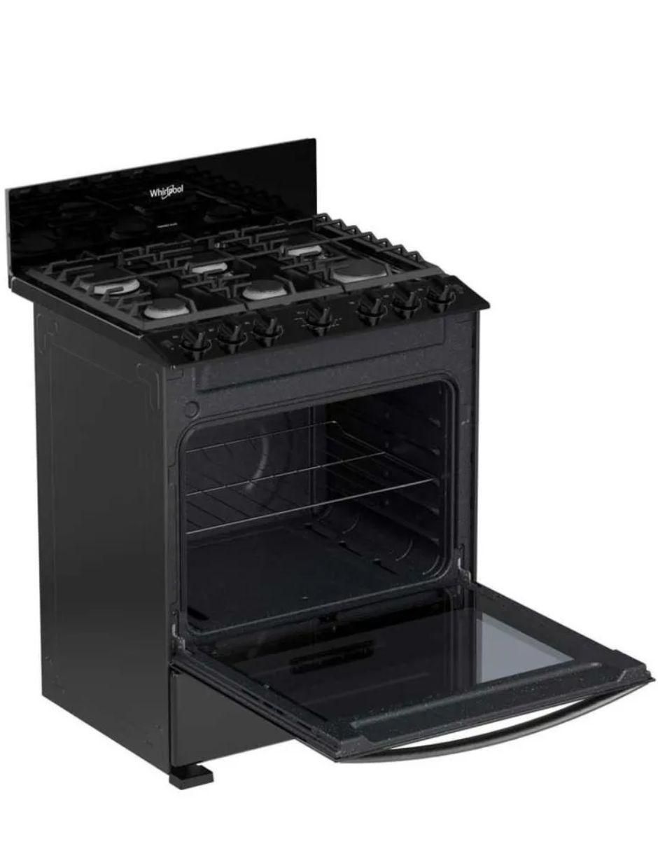 Estufa de piso a gas lp 76.2 cm WFR3400B 30' NGO de 6 quemadores