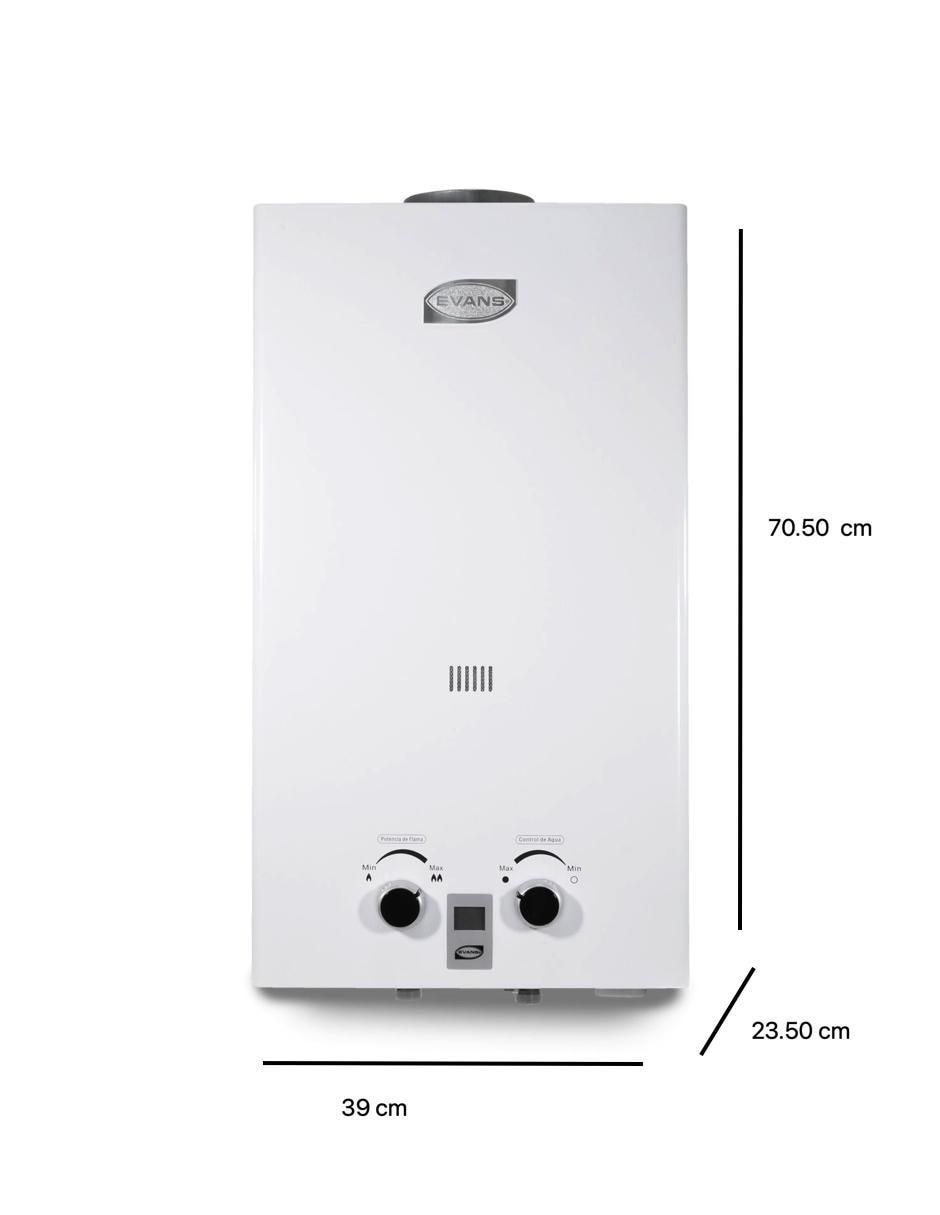Calentador instantáneo CISS12L 12 L gas lp 3