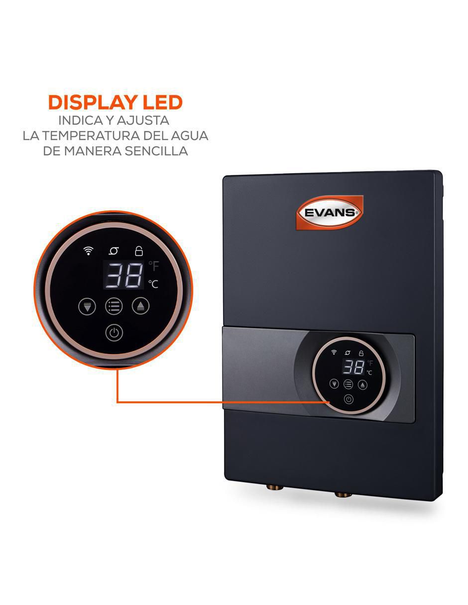Calentador instantáneo CISSE8KW 4 L eléctrico 3