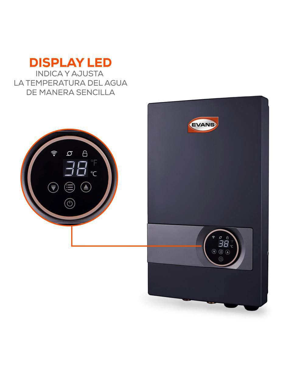 Calentador instantáneo CISSE27KW 12 L eléctrico Calentador instantáneo CISSE27KW 12 L eléctrico