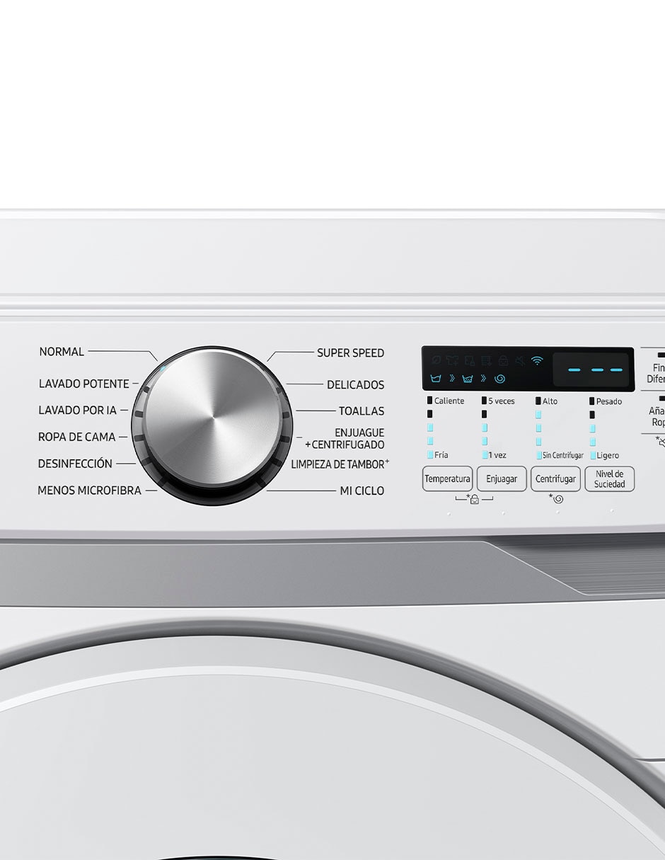 Lavadora 26 kg automática carga frontal WF26DG8250AWAX 3