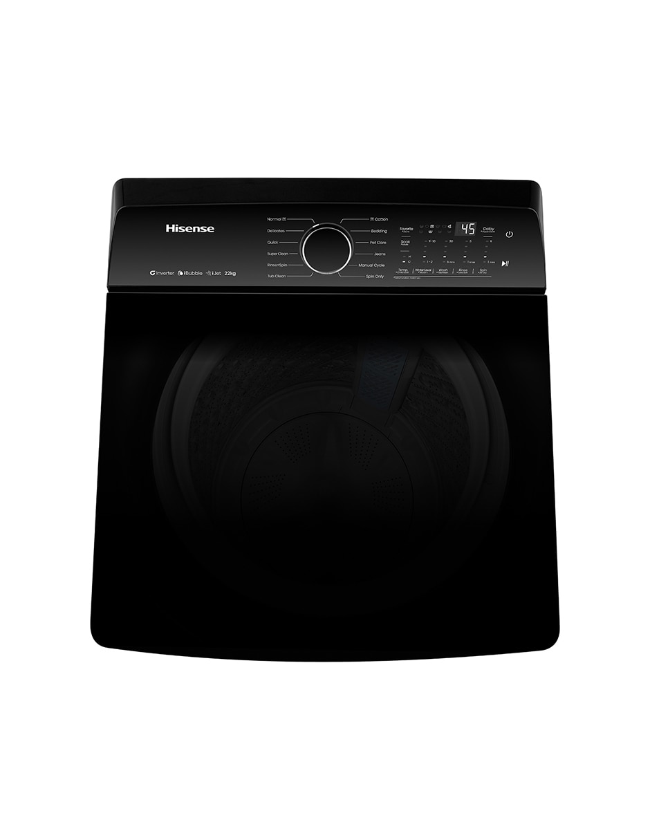 Lavadora 22 kg automática carga superior wt5i2223db 12