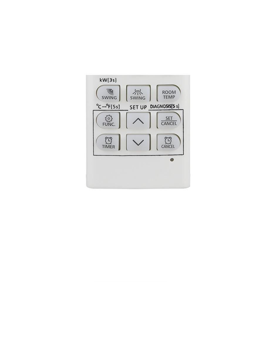 Control remoto para aire acondicionado Control Expert CE-L52 LG Minisplit Inverter AKB75215401