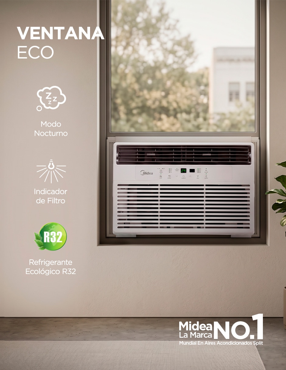 Aire acondicionado de ventana frío 12000 btu maw12c1ouk 100 V 2