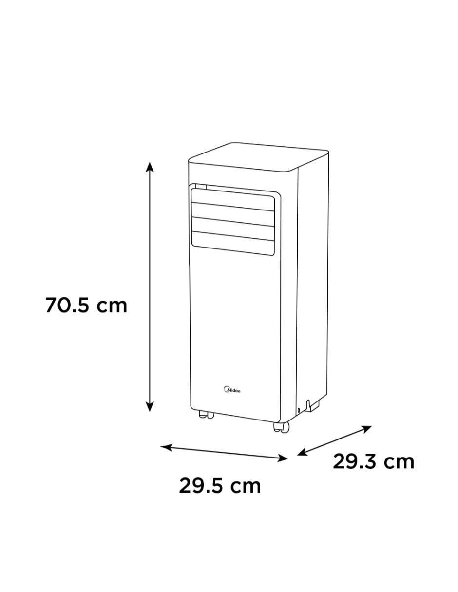 Aire acondicionado portátil Frío 12000 BTU MAP12C1PAE 100 V 7