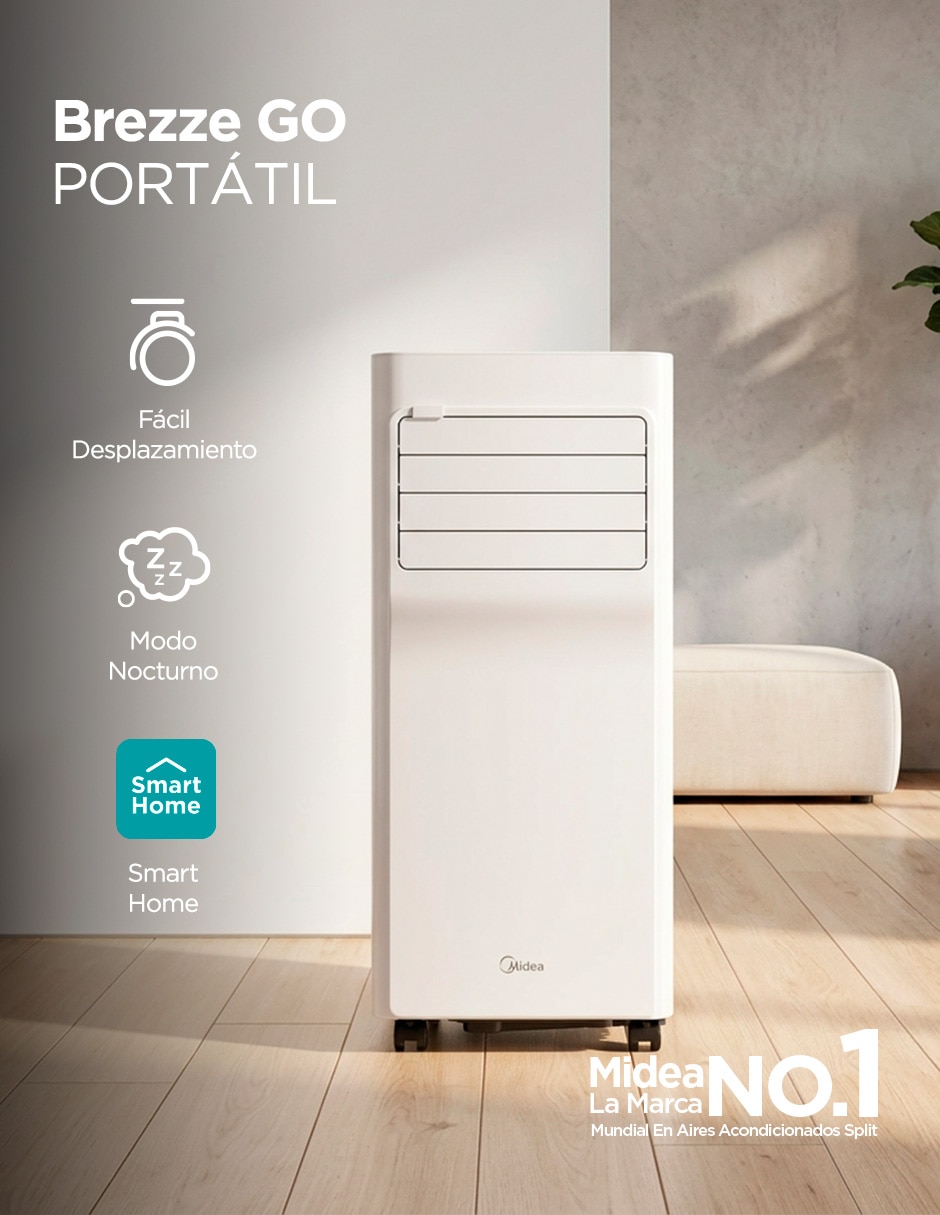 Aire acondicionado portátil Frío 12000 BTU MAP12C1PAE 100 V 3
