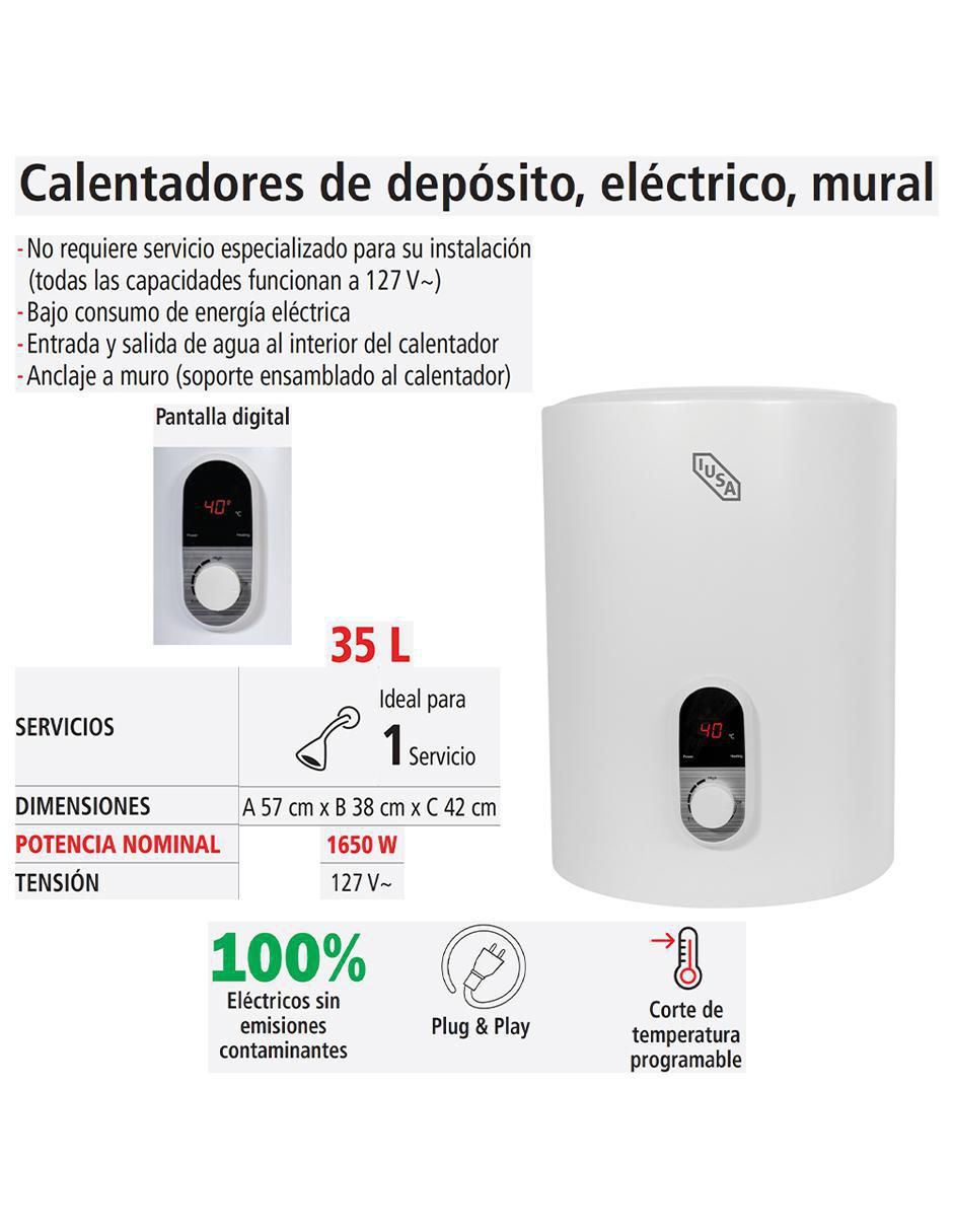 Calentador de depósito 35 EM 35 L eléctrico Calentador de depósito 35 EM 35 L eléctrico