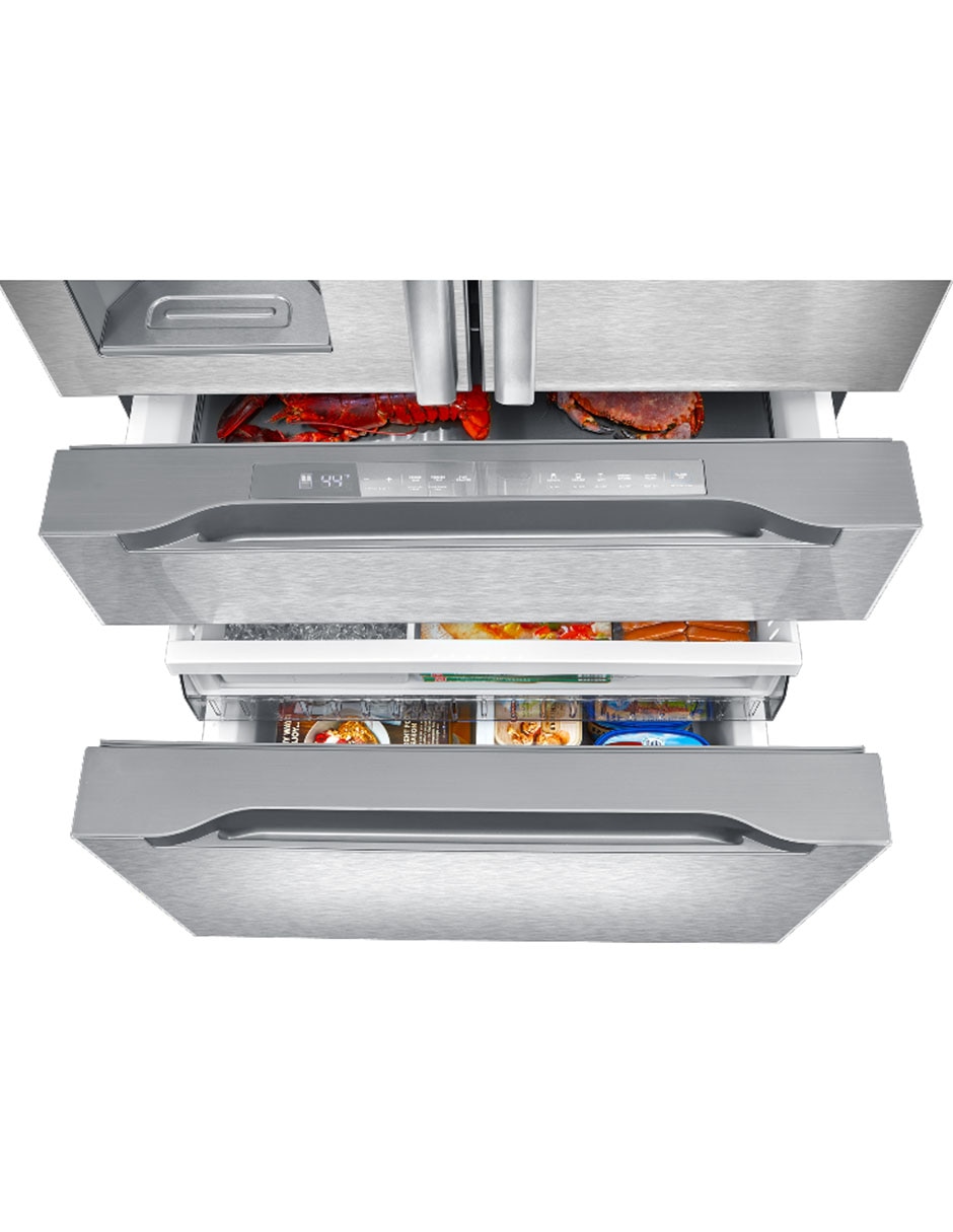 Refrigerador french door Teka 22 pies cúbicos inverter no frost y fábrica de hielos RFD 84950 SS MX
