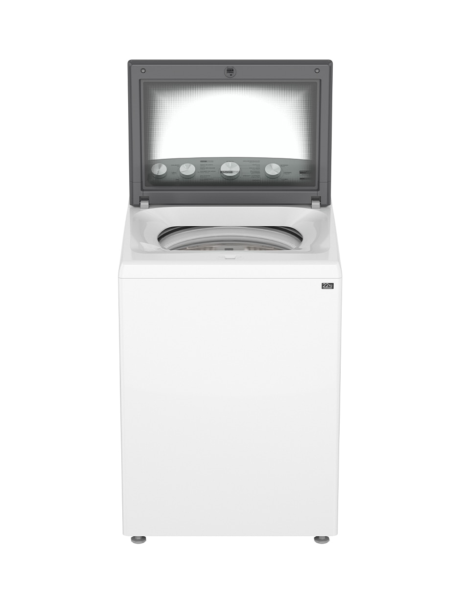 Lavadora Whirlpool 22 kg automática carga superior 8mwtw2254wrm