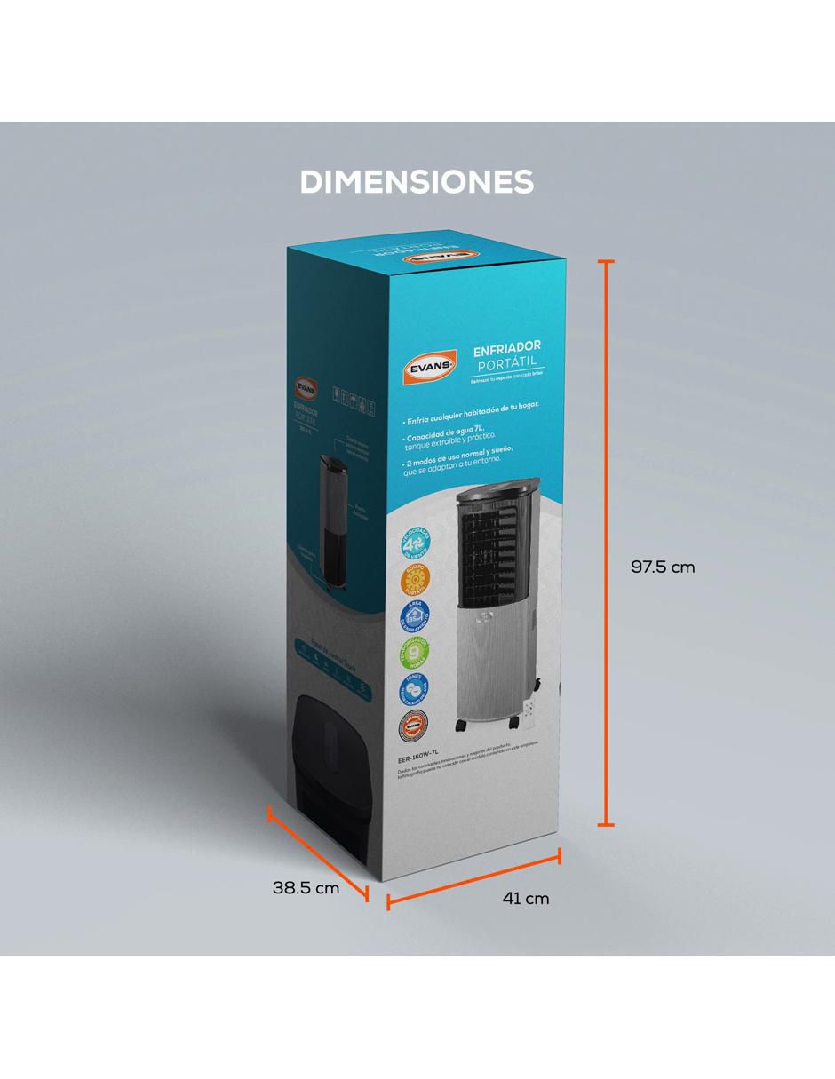 Enfriador evaporativo Frío EER-160W-7L 100 V 5