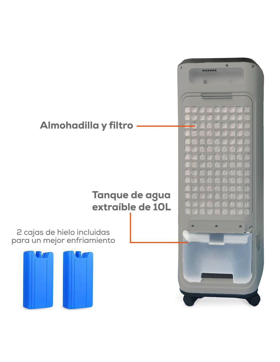 Enfriador evaporativo Frío EER-200W-10L 100 V 3