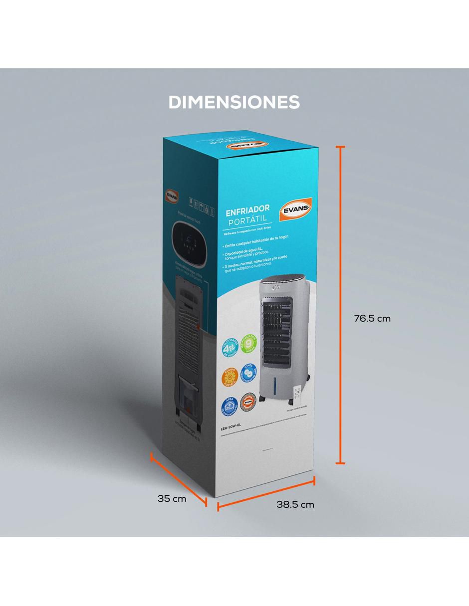 Enfriador evaporativo Frío EER-90W-6L 100 V 5
