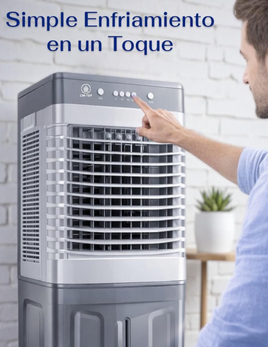 Aire acondicionado portátil 3 en 1 (ventilador, enfriador y humidificador) de 32L frío y calor VEN25 5