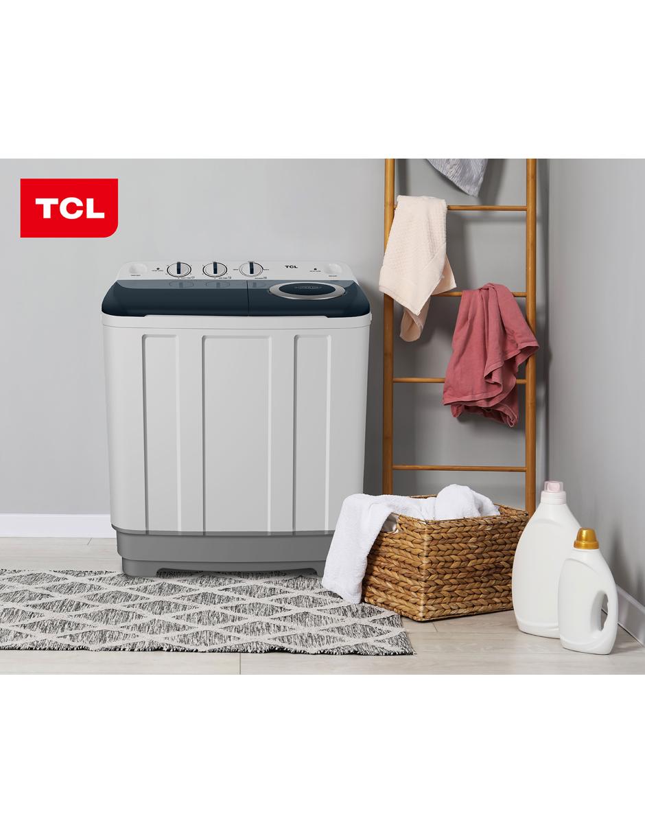 Lavadora doble tina Tcl 14 kg semiautomática carga superior twt14s