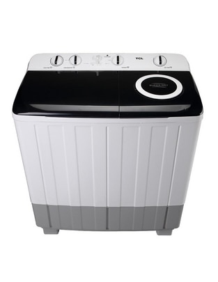 Lavadora Tcl doble tina 20 kg semiautomática carga superior twt20s 1