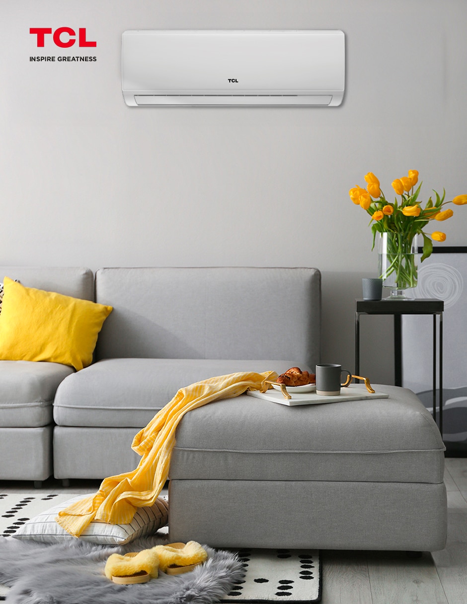 Aire acondicionado mini split Tcl On/Off Elite Frío 12000 BTU S12P-ECF12 100 V Aire acondicionado mini split Tcl On/Off Elite Frío 12000 BTU S12P-ECF12 100 V