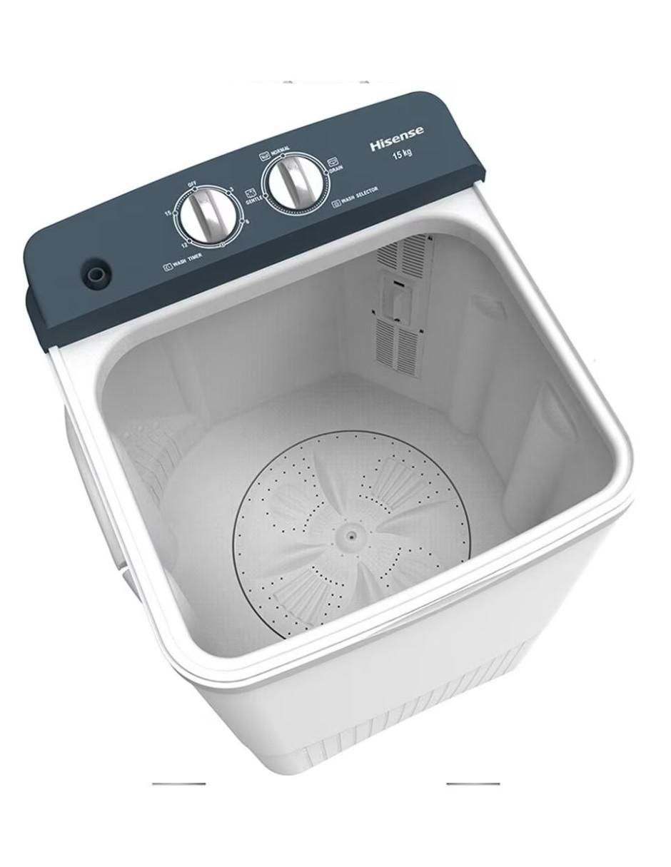 Lavadora 15 kg semiautomática carga superior wsff1501 Lavadora 15 kg semiautomática carga superior wsff1501