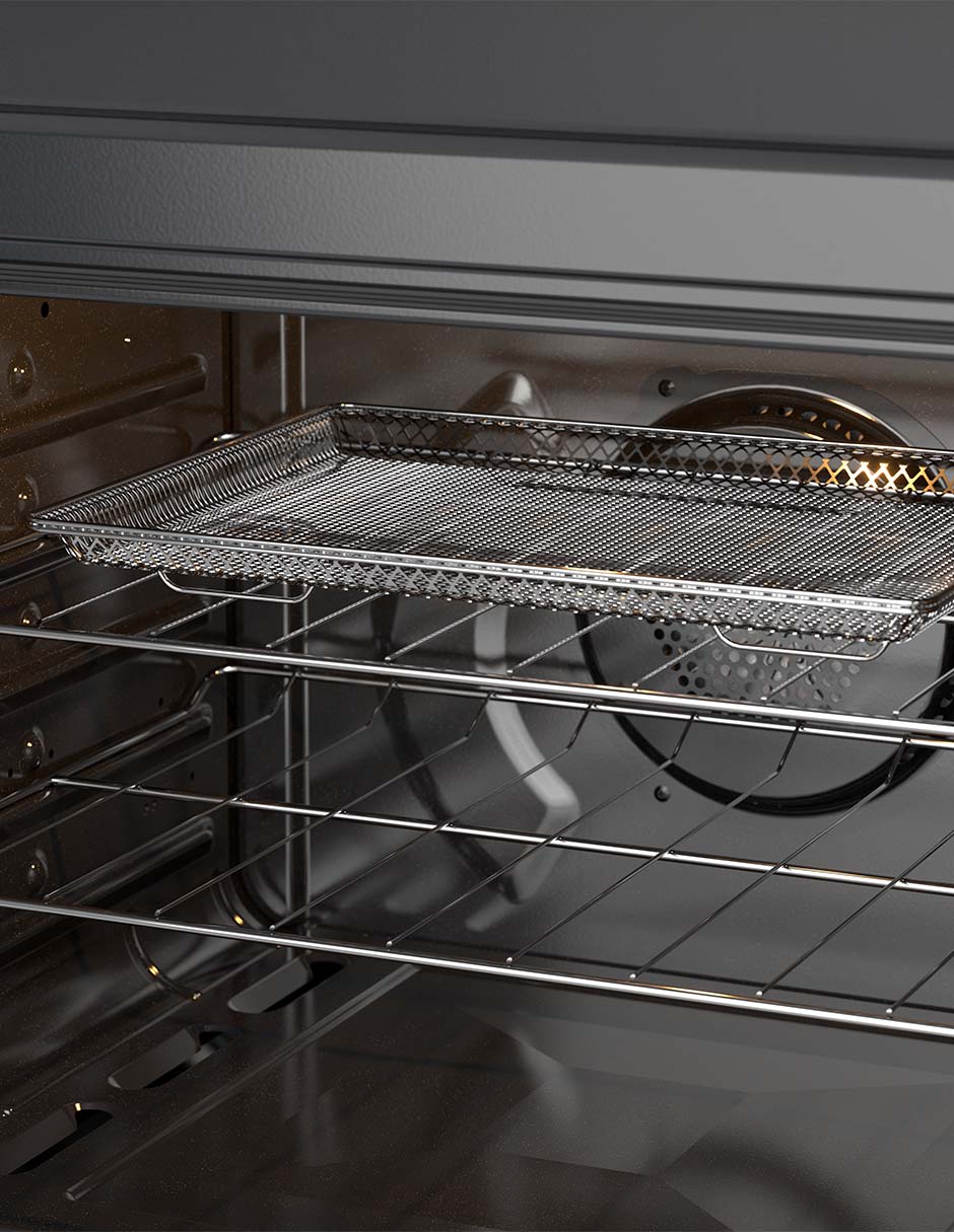Estufa de piso a gas lp Whirlpool 76 cm WFR7250S de 6 quemadores
