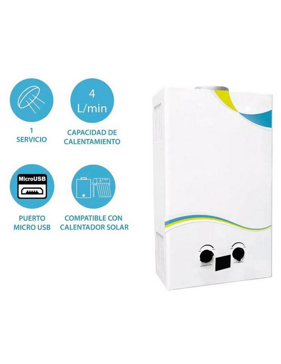 Calentador de paso MXEHR-001 5 L gas lp/natural 3