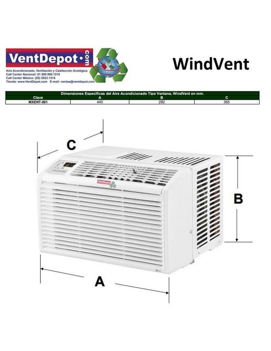 Aire acondicionado de ventana Frío MXENT-001 5 V 3