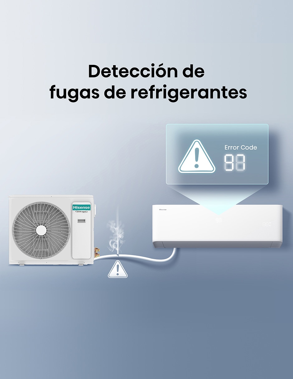 Aire acondicionado mini split inverter frío y calor 36000 BTU ARU362HBW 220 V 9