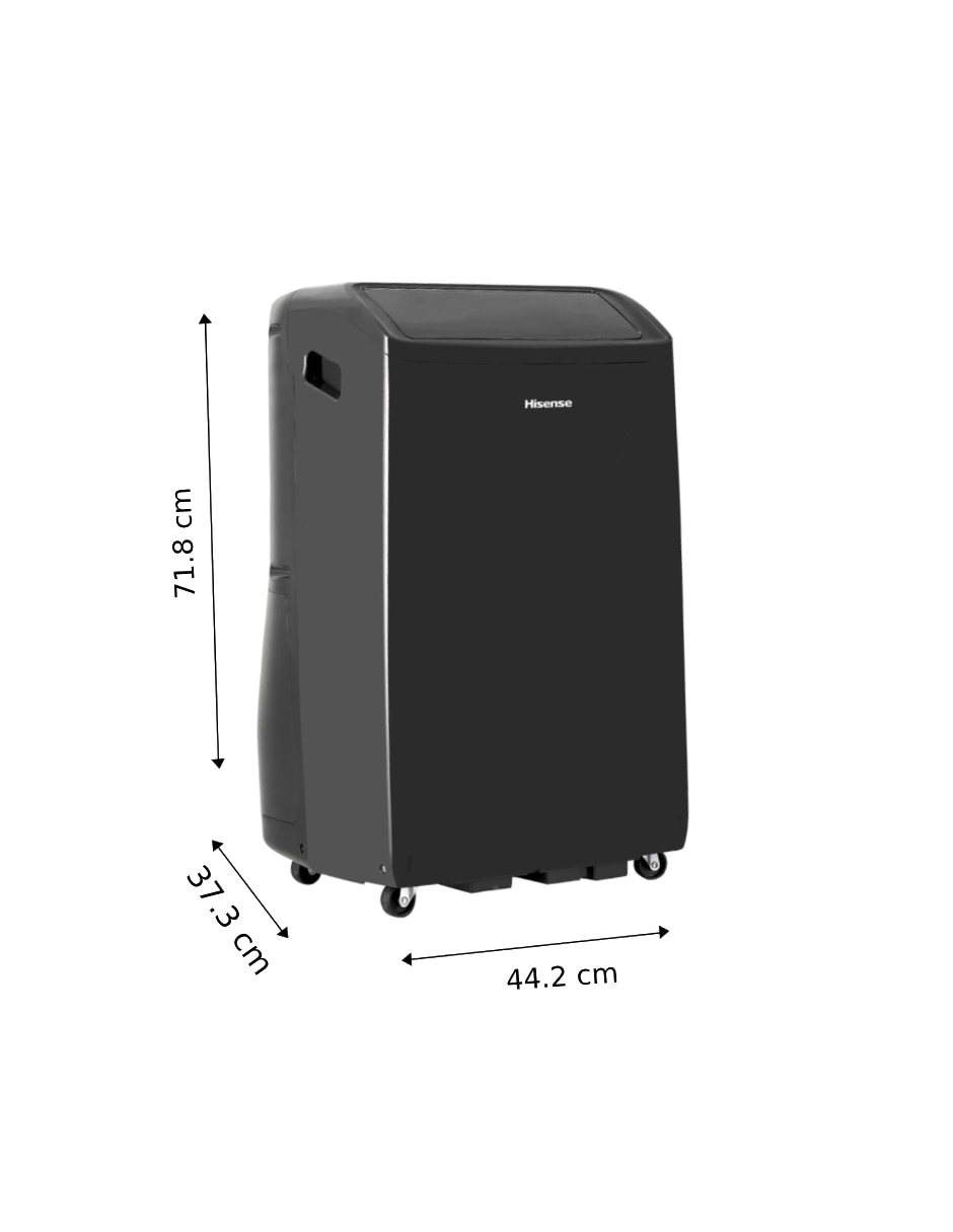 Aire acondicionado portátil Hisense frío y calor 12000 BTU AP14HWRL 115V