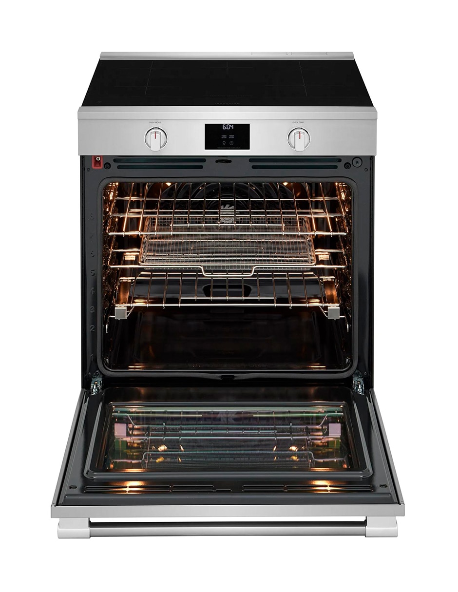 Estufa de piso eléctrica 76 cm PCFI3080AF de 5 quemadores 3