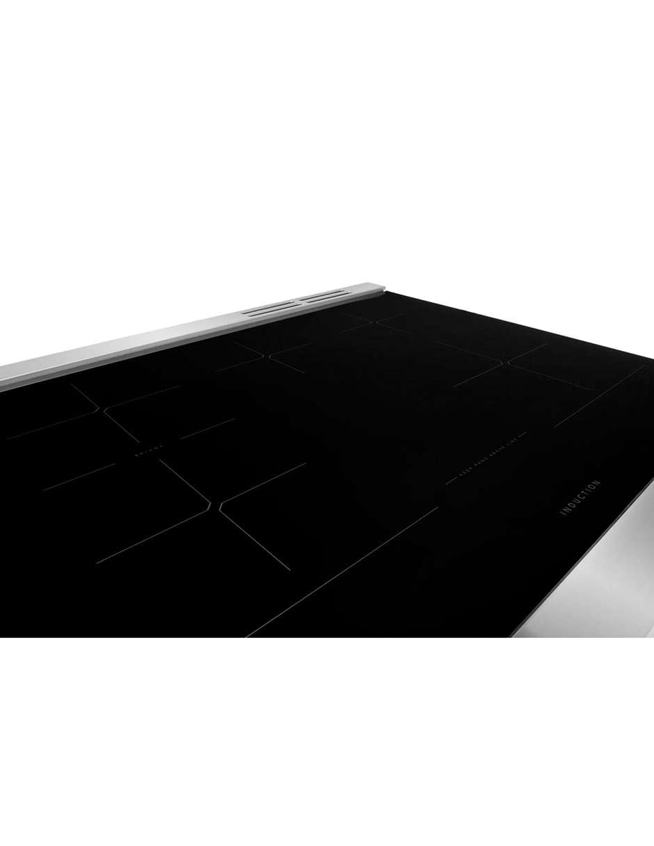Estufa de piso eléctrica 76 cm PCFI3080AF de 5 quemadores 6