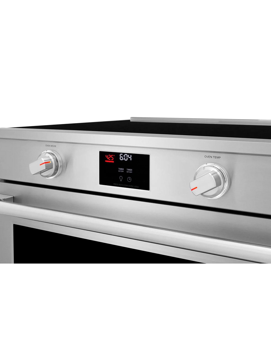 Estufa de piso eléctrica 76 cm PCFI3080AF de 5 quemadores 4