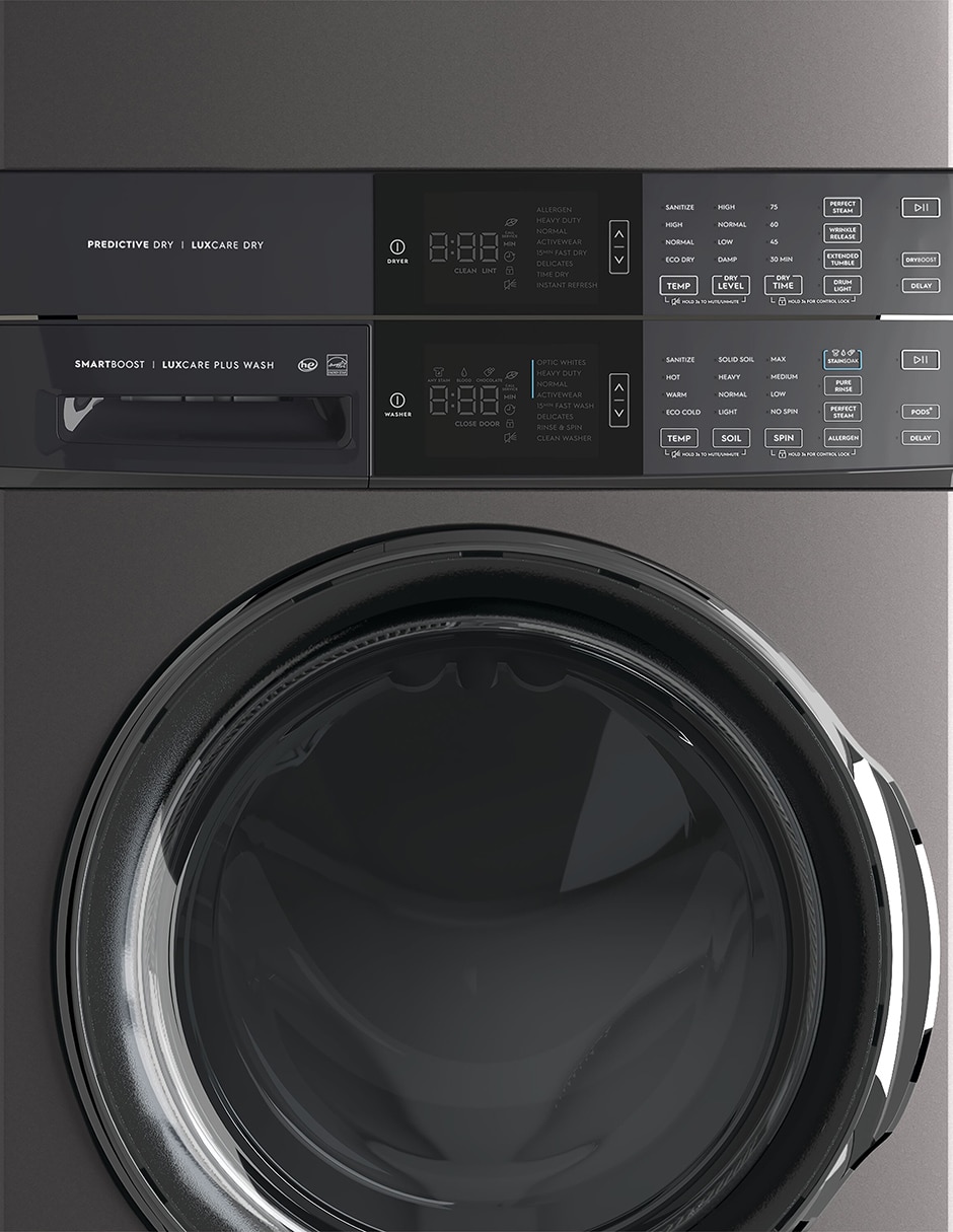 Combo Lavadora + Secadora Electrolux gas natural/lp 21 kg ELTG7600AT
