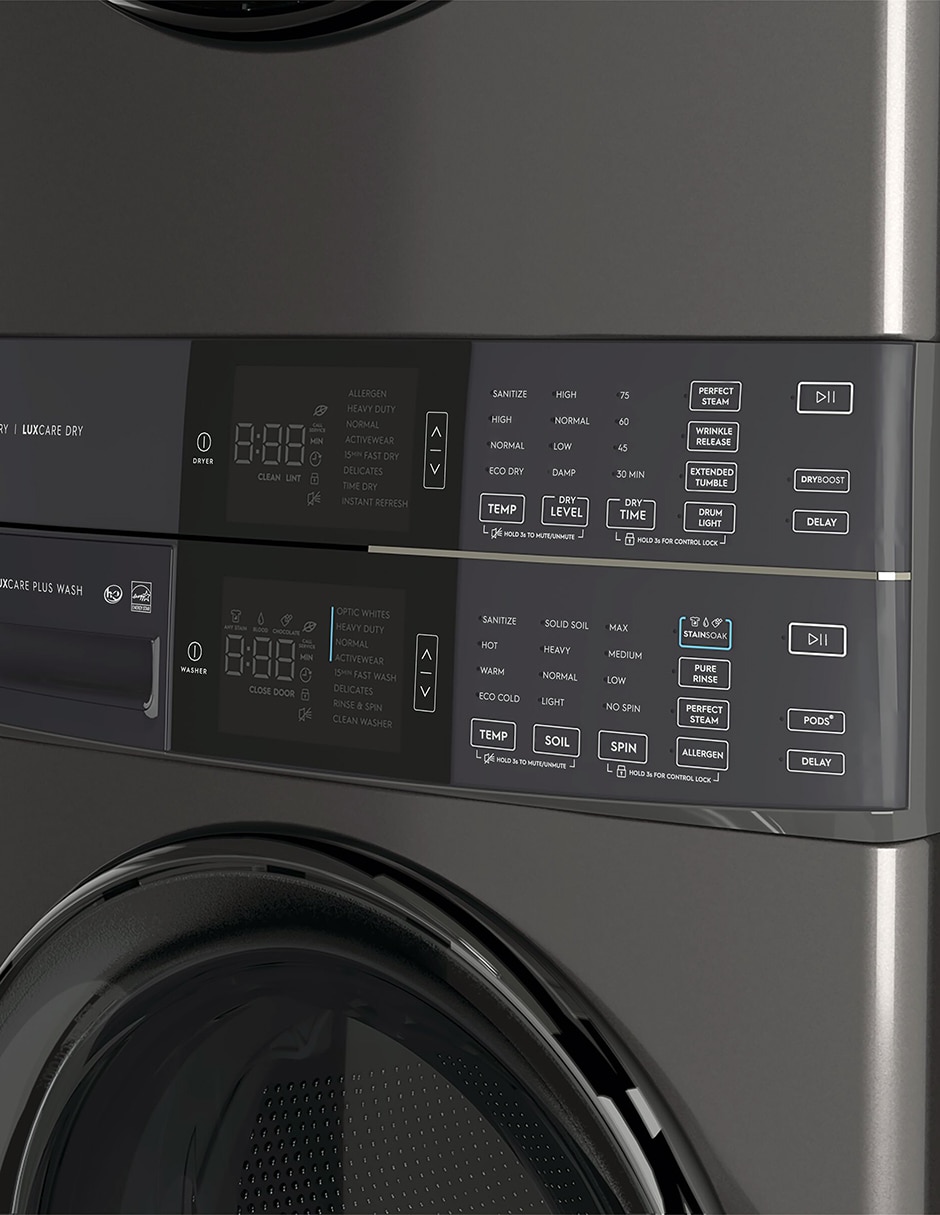 Combo Lavadora + Secadora Electrolux gas natural/lp 21 kg ELTG7600AT