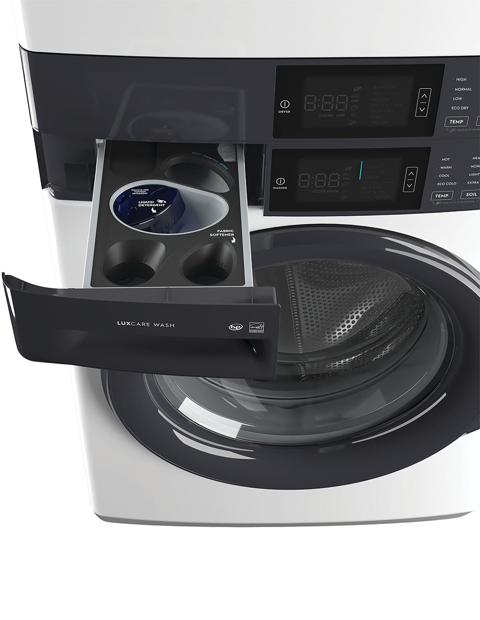 Combo lavadora + secadora Electrolux gas LP 21 kg ELTE7300AW