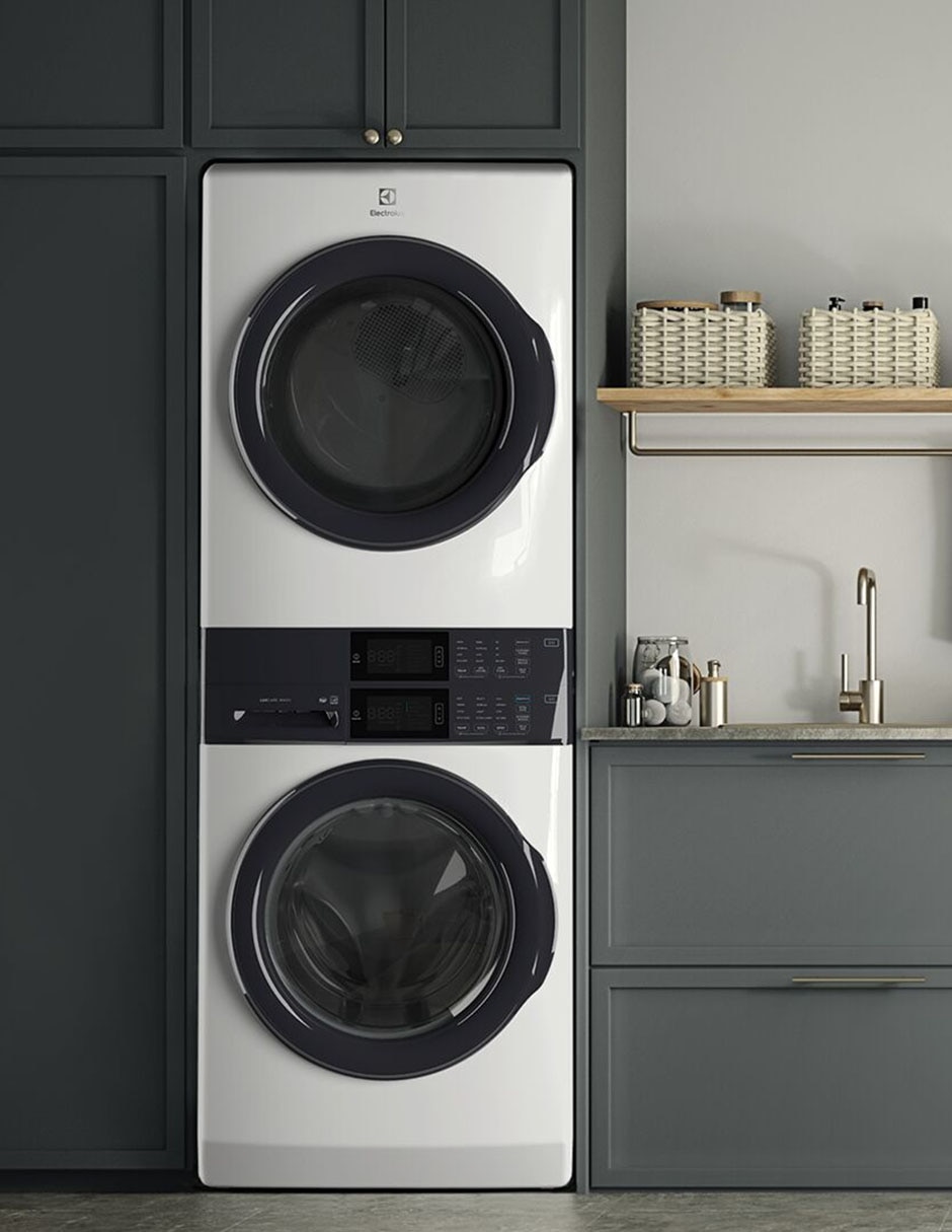 Combo lavadora + secadora Electrolux gas LP 21 kg ELTE7300AW