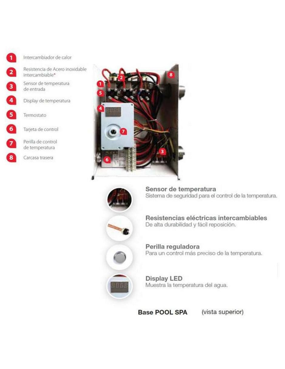Calentador de paso Ventdepot MXPLS-001 11 L electrónico