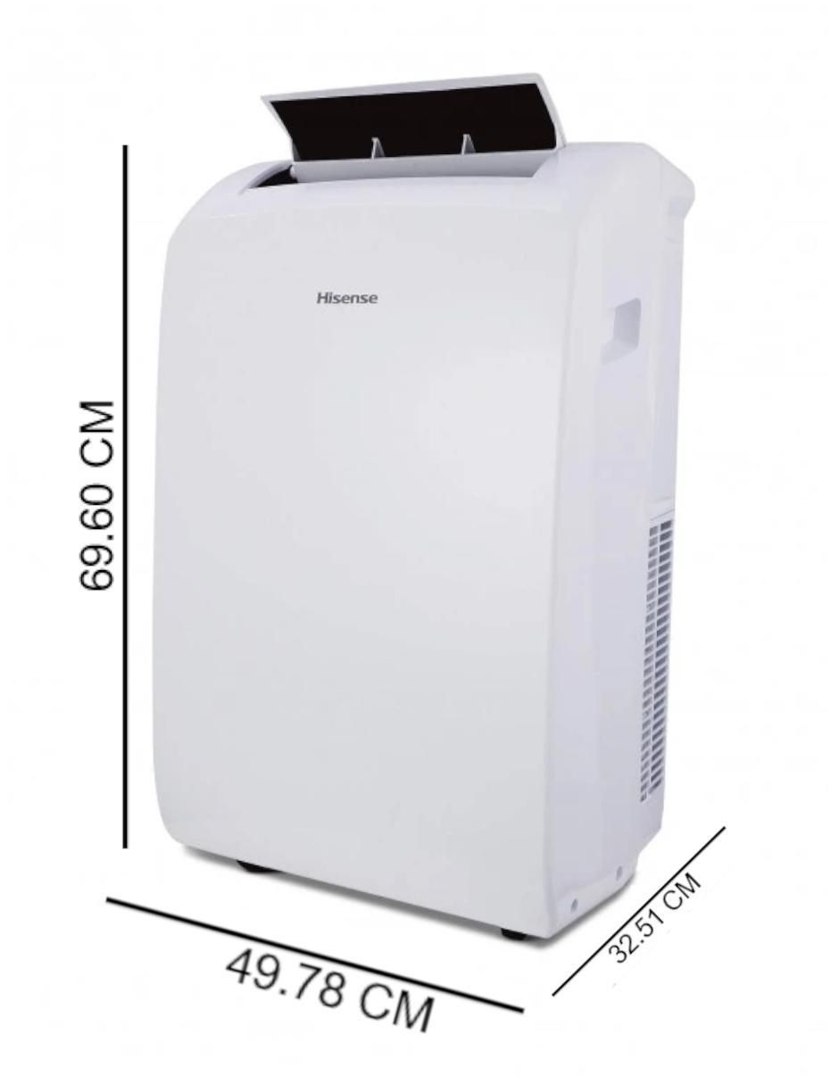 Aire acondicionado portátil Hisense Frío 8000 BTU AP0822CW1W 115 V