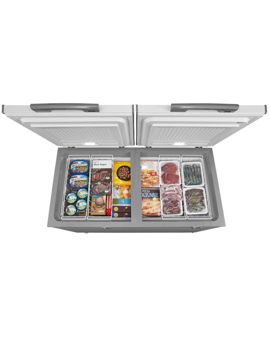 Congelador Midea MDRC564FZM01 deshielo manual con drenaje 15 pies cúbicos