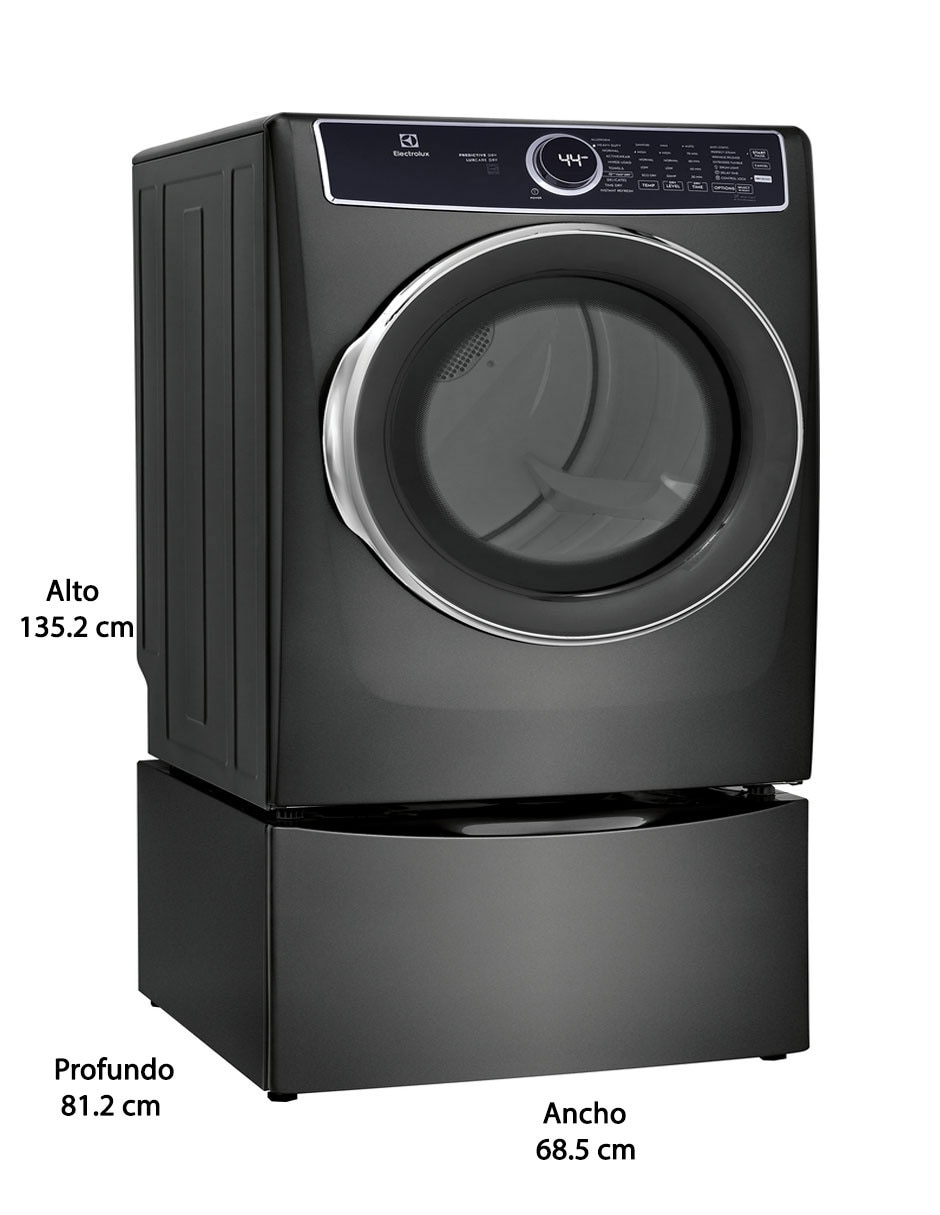 Secadora de gas natural Electrolux de 22 kg con 10 ciclos ELFG7537AT