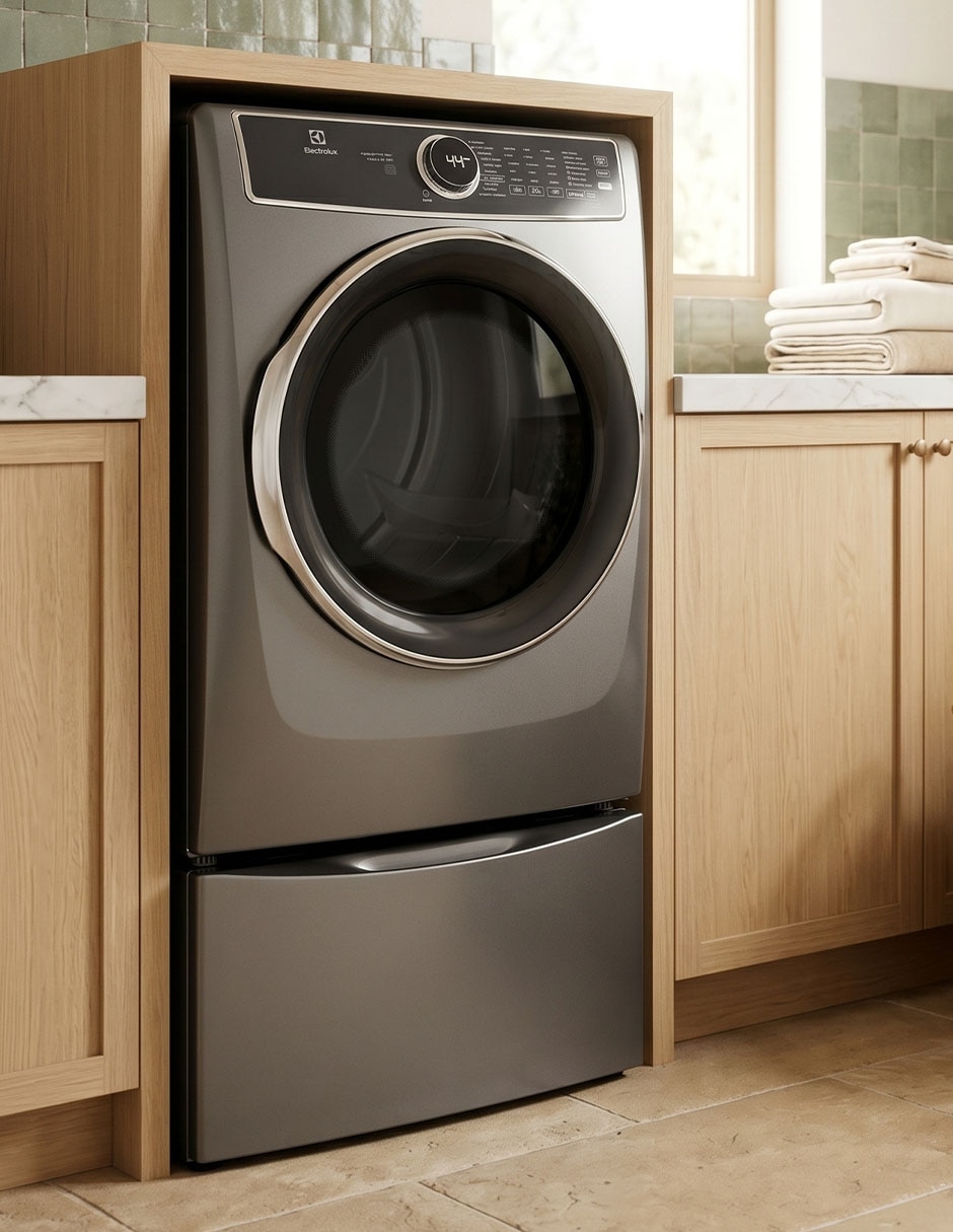 Secadora de gas natural Electrolux de 22 kg con 10 ciclos ELFG7537AT