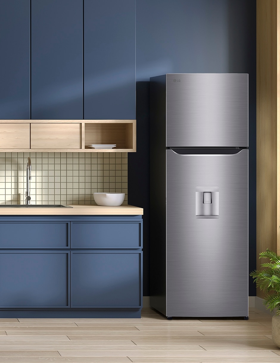 Refrigerador top mount Lg 9 pies cúbicos inverter no frost GT32WP