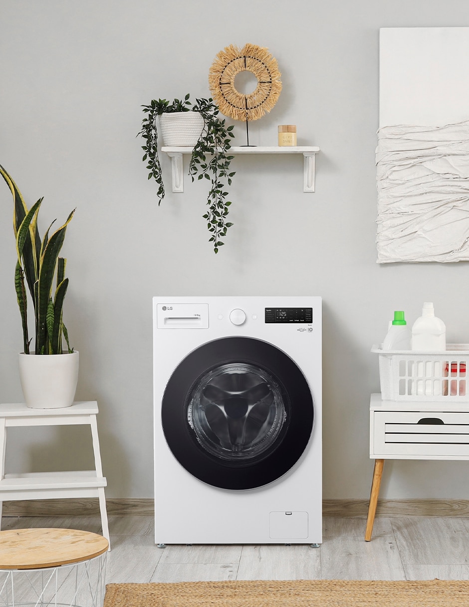 Lavasecadora LG eléctrica 16 kg 8 kg Wd16ewnts6p