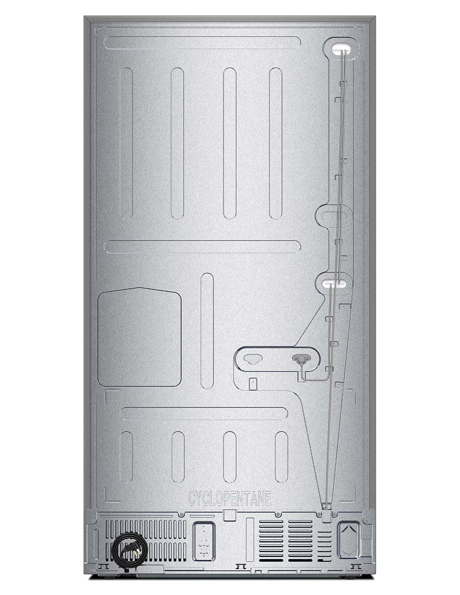 Refrigerador french door Whirlpool 30 pies cúbicos tecnología inverter y fábrica de hielos WRFF3536SZ