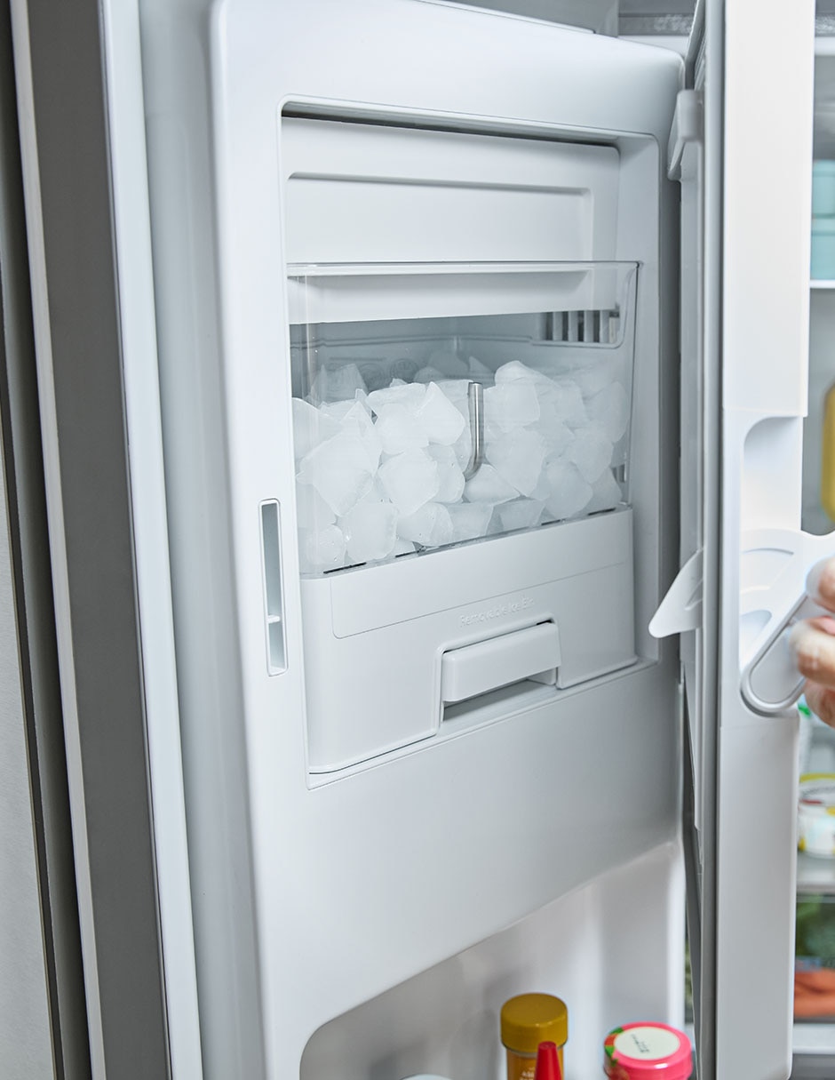 Refrigerador french door Whirlpool 30 pies cúbicos tecnología inverter y fábrica de hielos WRFF3536SZ