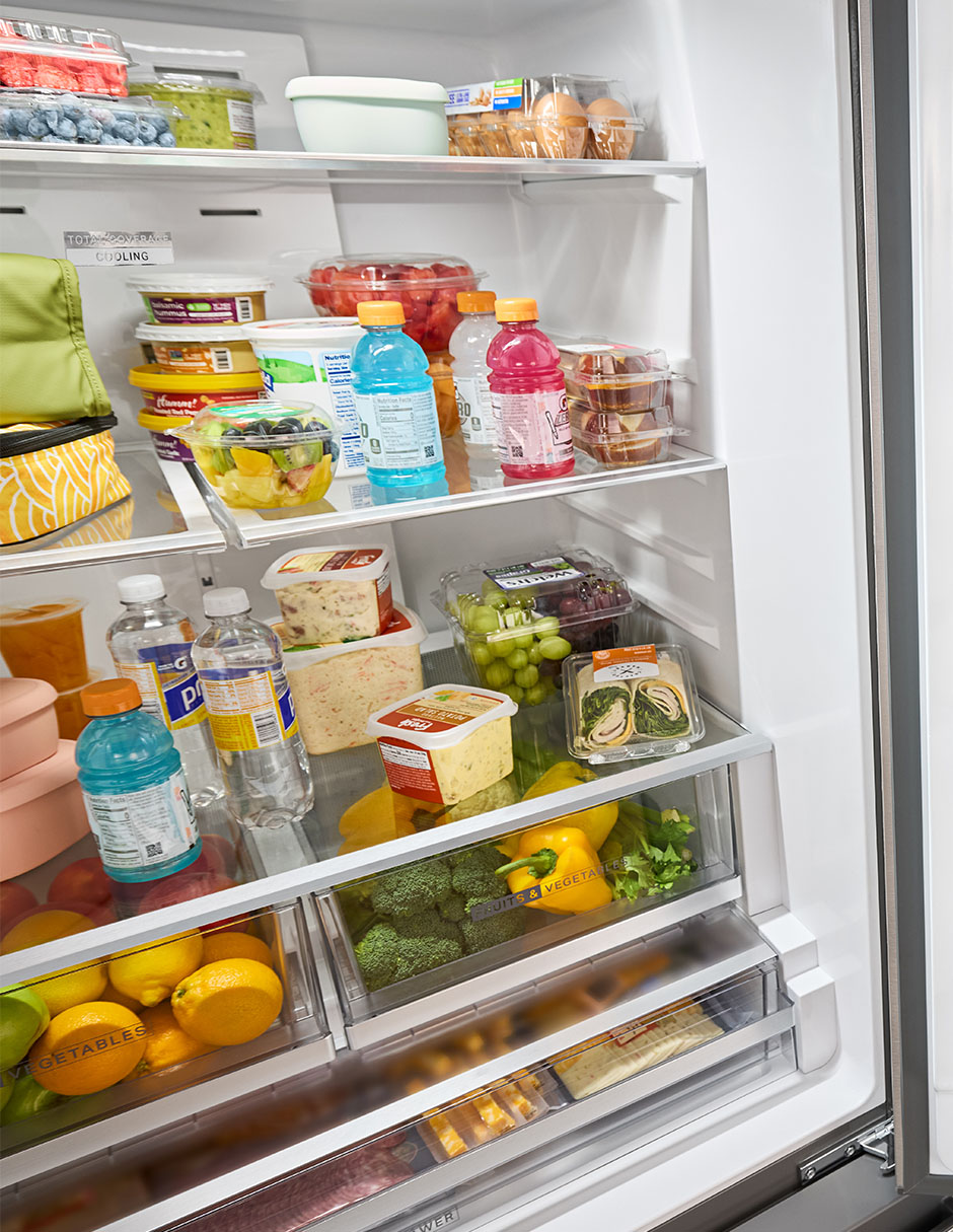 Refrigerador French door 30 pies cúbicos Tecnología Inverter y fabrica de hielos automática WRFF3536SZ 10
