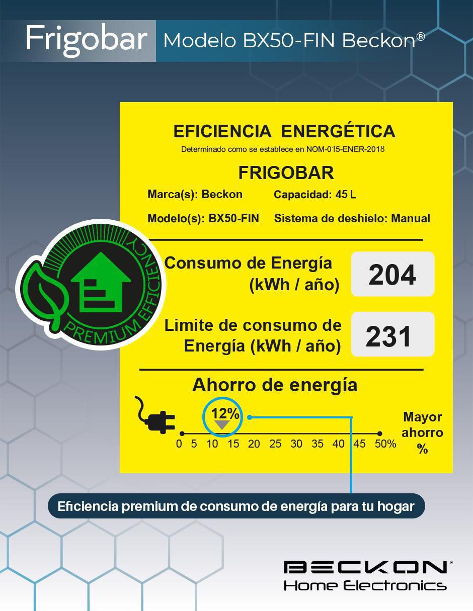 Frigobar 1.6 pies cúbicos 7