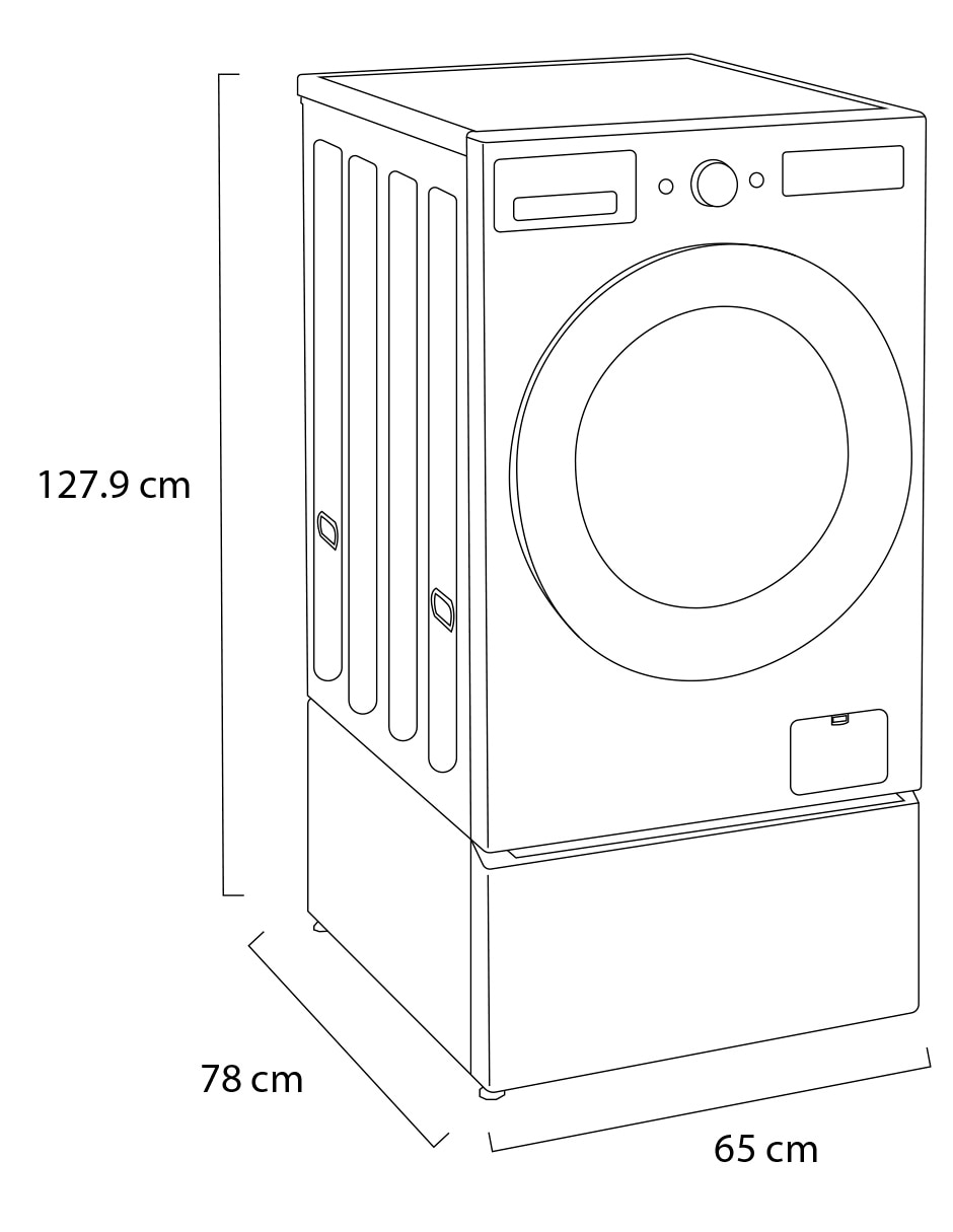 Lavadora 20 kg automática carga frontal wm20egnts6.wdp5eg 11