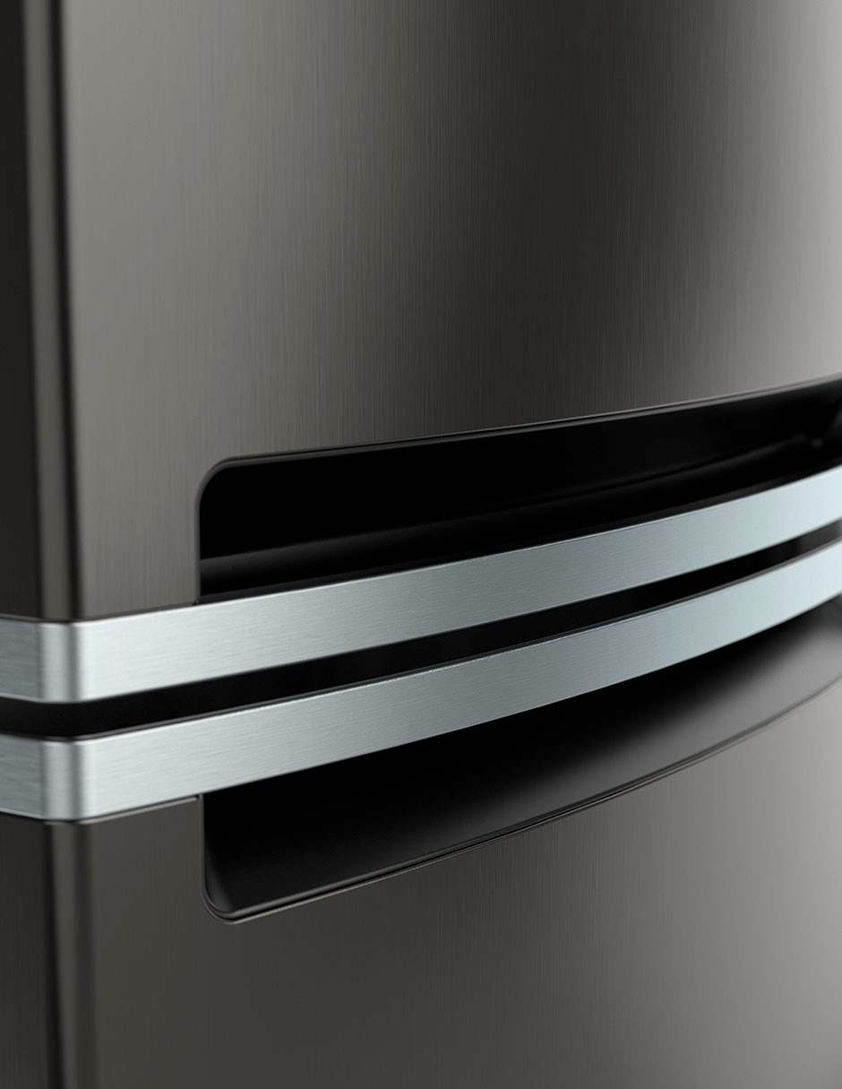 Refrigerador bottom mount Whirlpool 16 pies cúbicos fábrica de hielo WRE56CETWW
