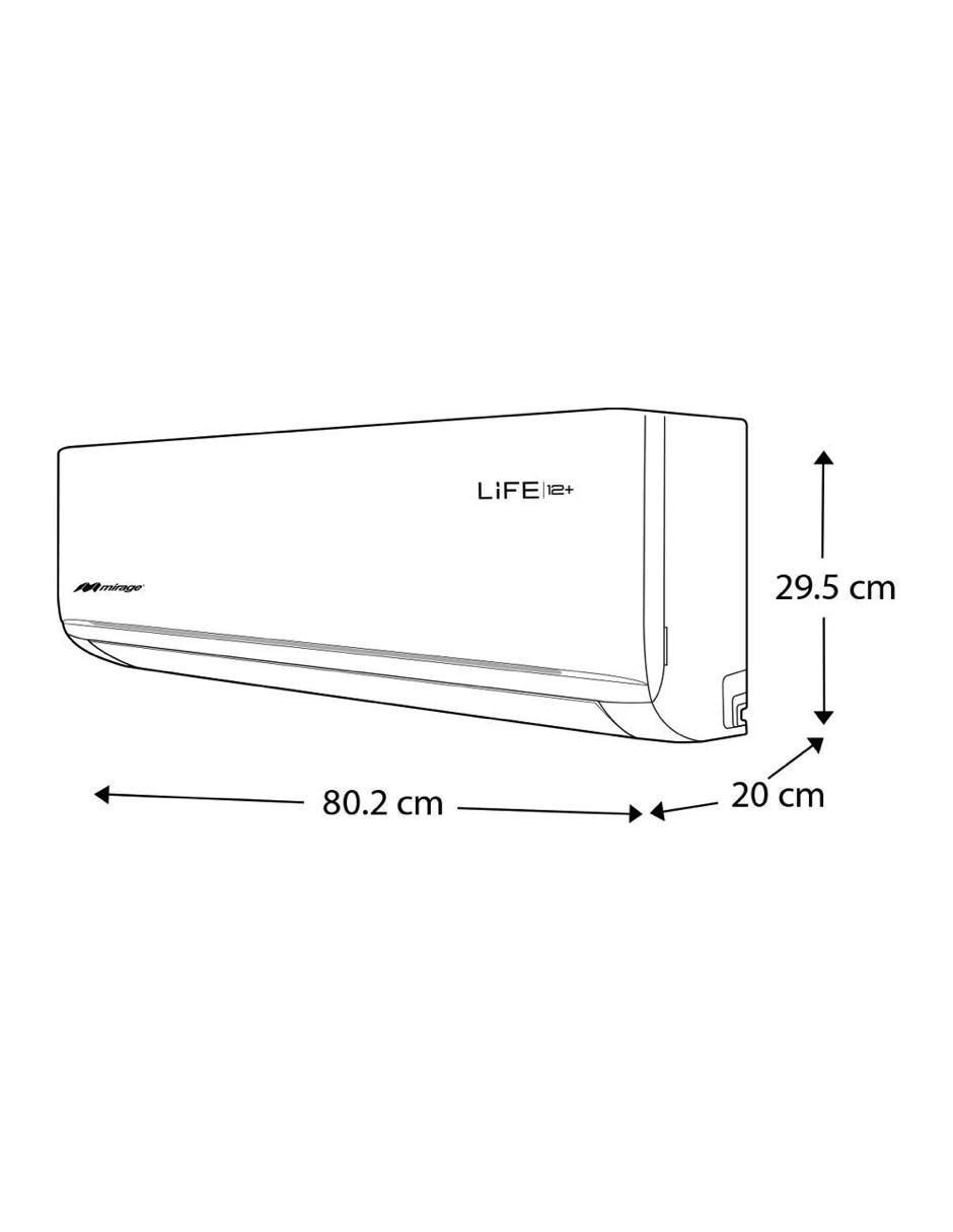Aire acondicionado mini split Frío 12000 BTU SETCLF120T 115 V 3