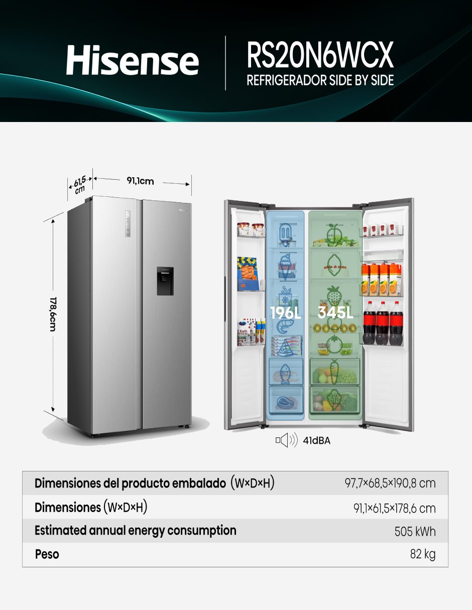 Refrigerador dúplex 20 pies cúbicos inverter Y no frost RS20N6WCX 8